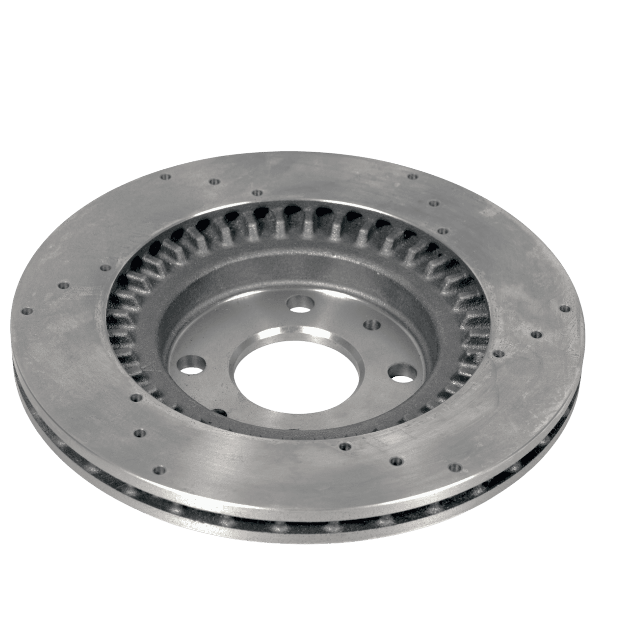 Изображение товара Диск переднего тормоза ВАЗ 2112 R14 с перфорацией номер 2