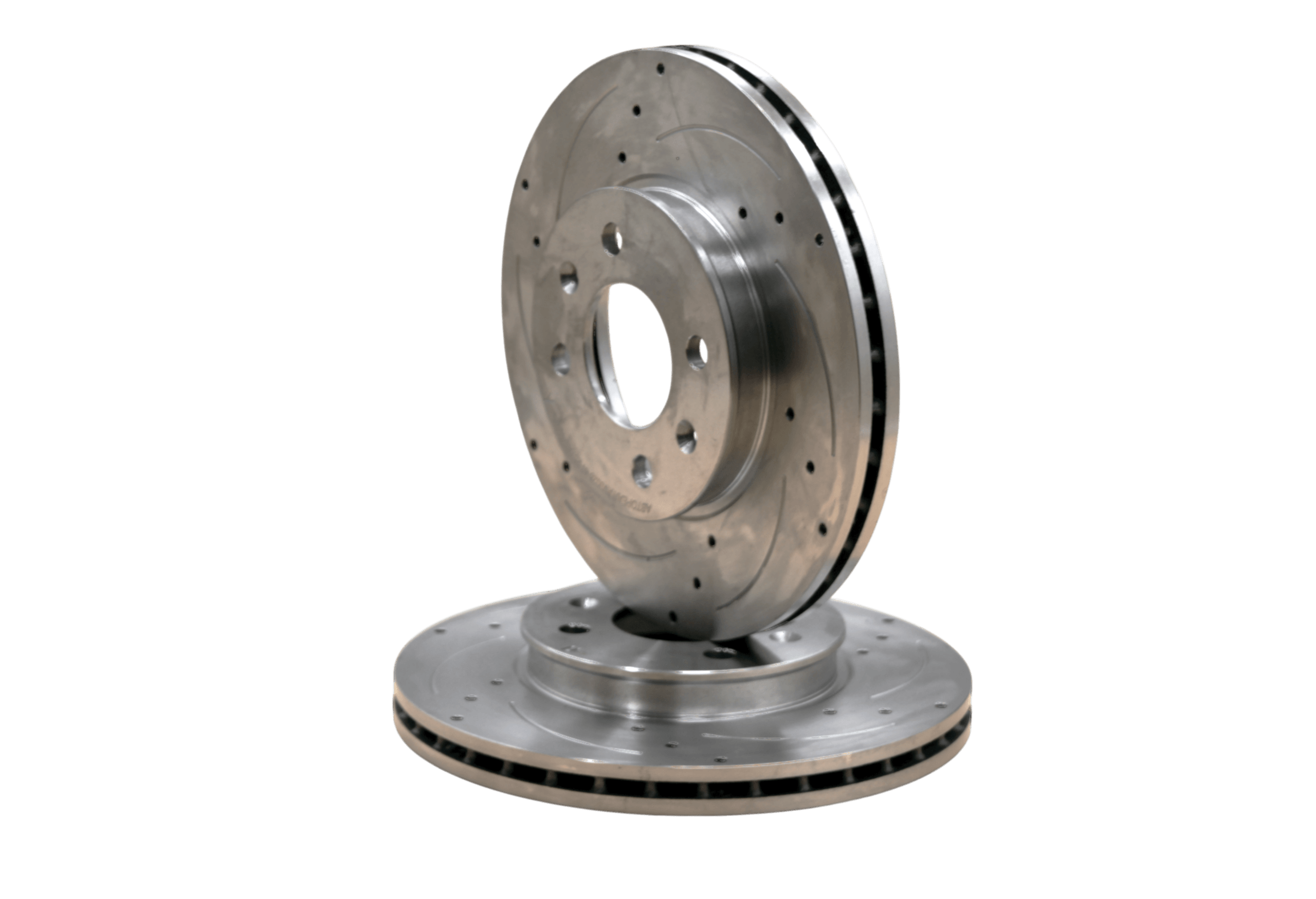 Изображение товара Диск переднего тормоза Hyundai Solaris, KIA Rio серия SPORT (С насечкой и перфорацией)